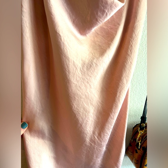 WILFRED x ARITZIA Only Ruched Slip Dress Poetic Pink small - Picture 5 of 6